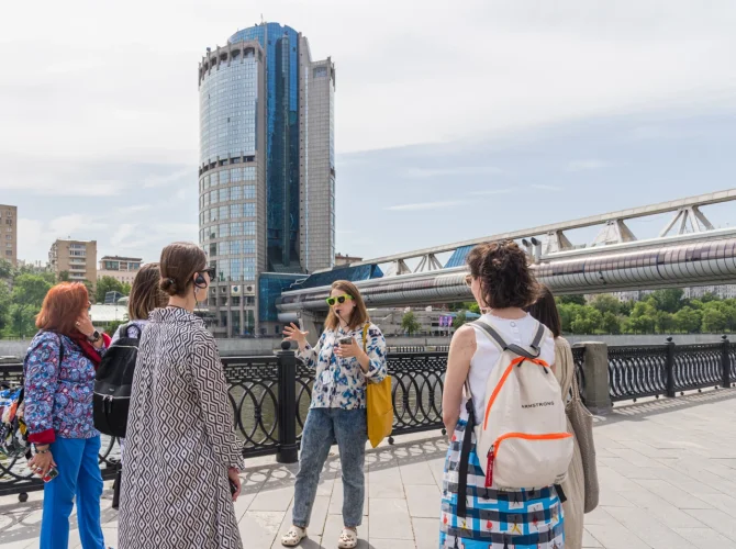 Москва-Сити: из прошлого в будущее. Пешеходная экскурсия по деловому кварталу