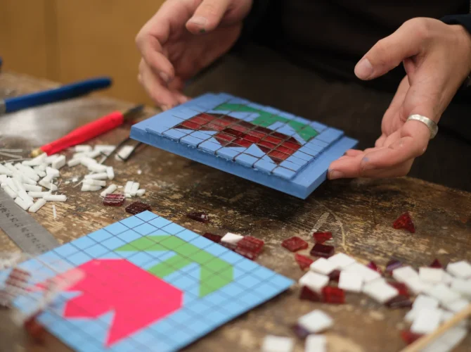 От фрагмента к монументу. Лекция и мастер-класс по созданию мозаики 