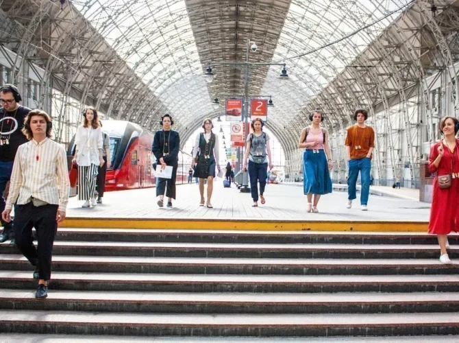 Точное время. Sound-travel по Киевскому вокзалу