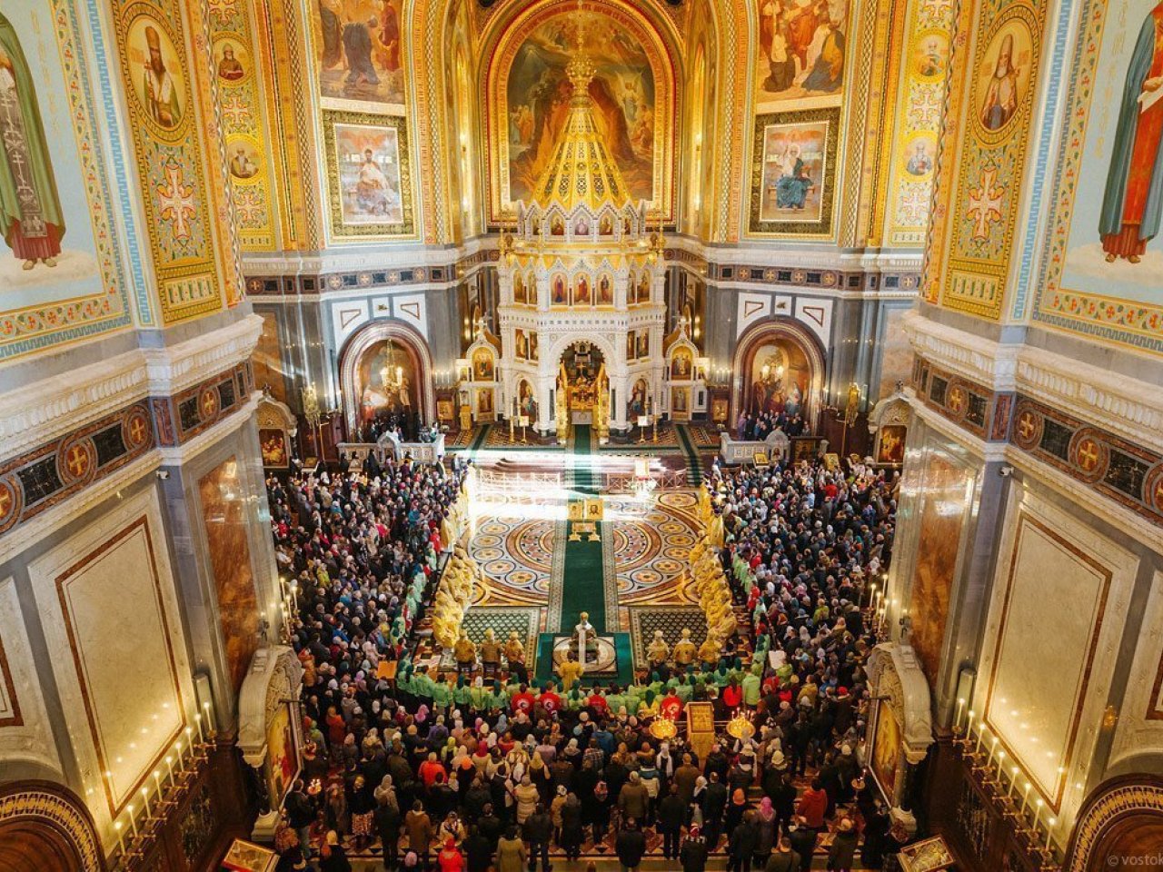 Храм Христа Спасителя в Москве интерьер (51 фото)