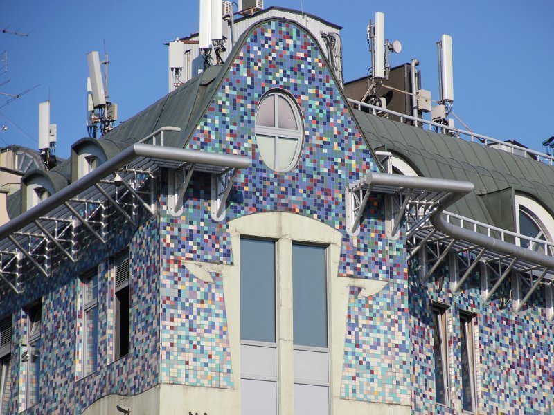 Керамика на фасадах. Москва глазами художников